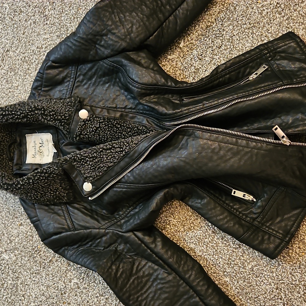 Women's Black Leather Jacket